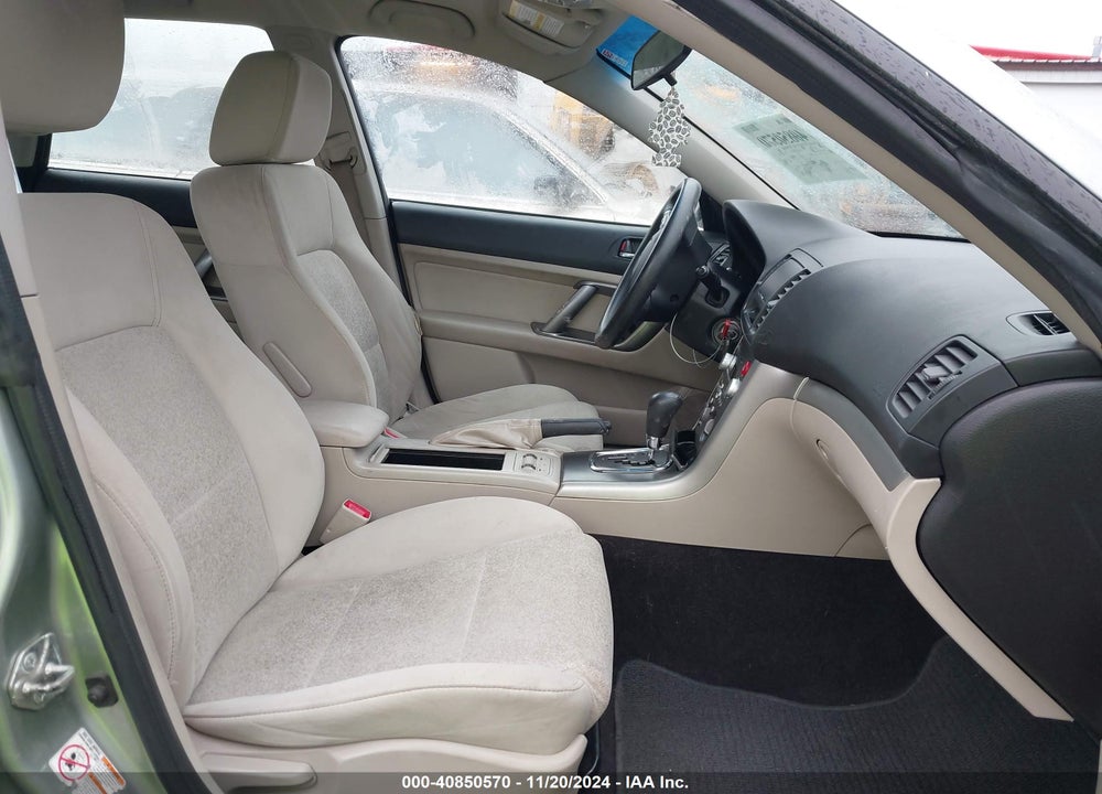 2009 SUBARU OUTBACK 2.5I VIN: 4S4BP61C397344647