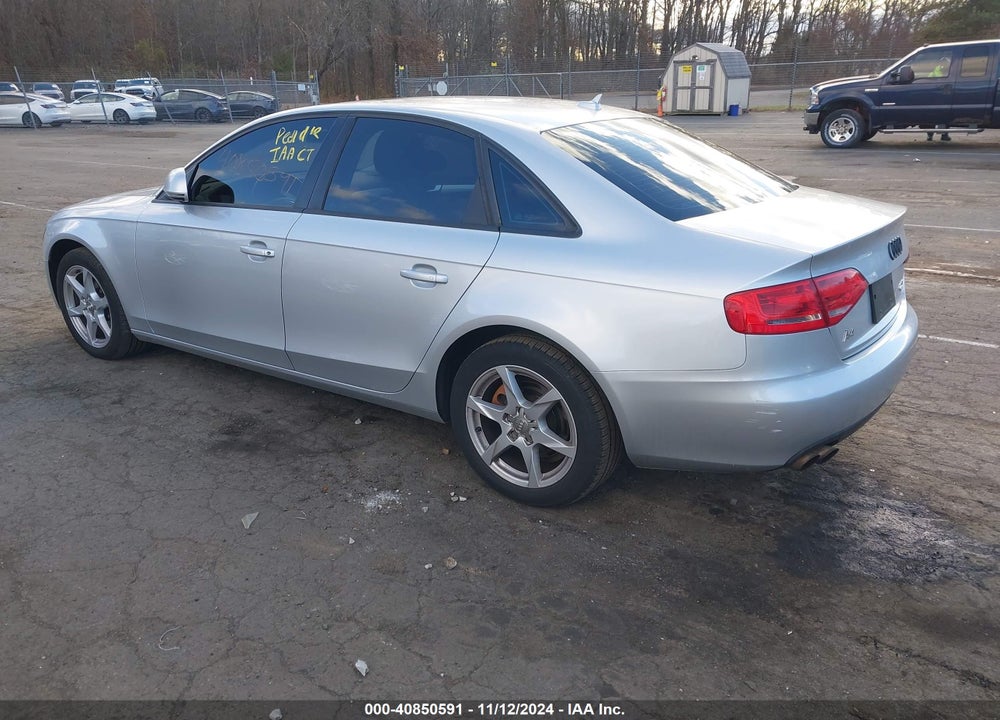 2009 AUDI A4 2.0T PREMIUM VIN: WAULF78K09N012494