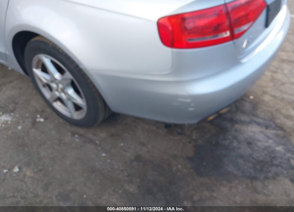 2009 AUDI A4 2.0T PREMIUM VIN: WAULF78K09N012494