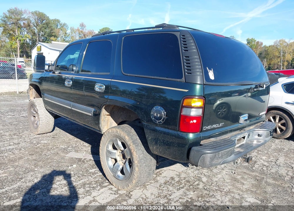 2004 CHEVROLET TAHOE LS VIN: 1GNEC13Z84J109861