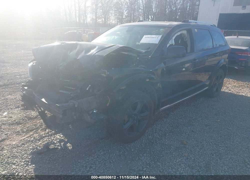2018 DODGE JOURNEY CROSSROAD AWD VIN: 3C4PDDGG7JT388295
