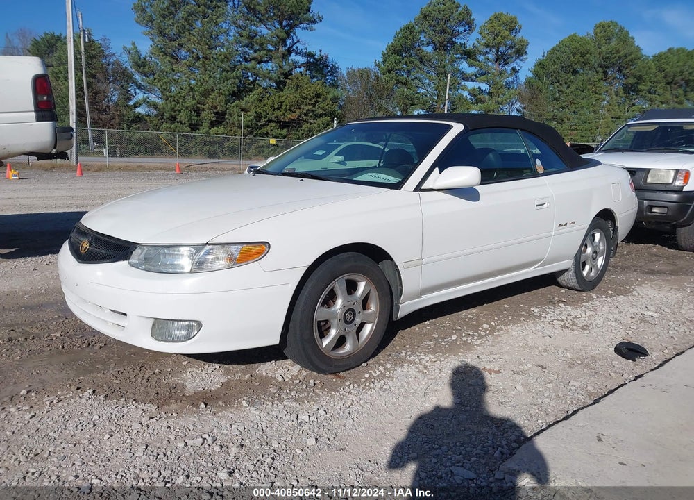 2001 TOYOTA CAMRY SOLARA SLE V6 VIN: 2T1FF22P91C519196
