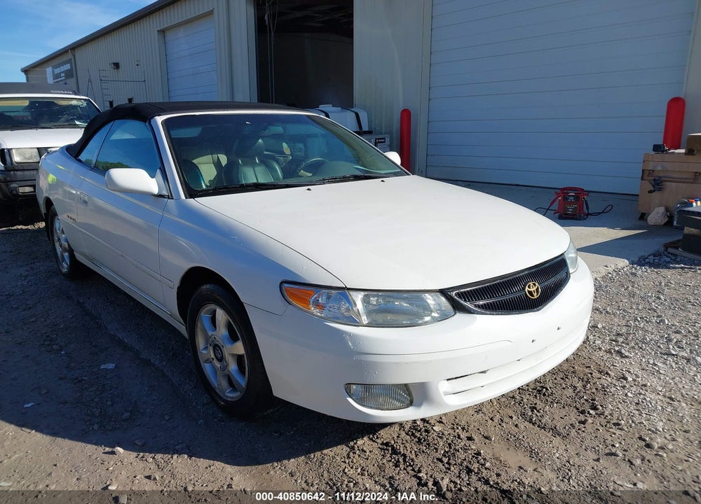 2001 TOYOTA CAMRY SOLARA SLE V6 VIN: 2T1FF22P91C519196