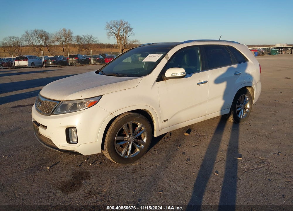 2014 KIA SORENTO LIMITED V6 VIN: 5XYKWDA79EG445543