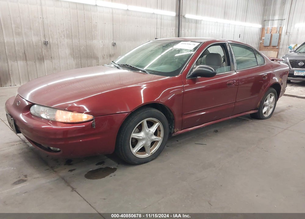 2003 OLDSMOBILE ALERO GL2 VIN: 1G3NL52EX3C121401