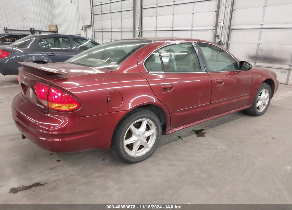 2003 OLDSMOBILE ALERO GL2 VIN: 1G3NL52EX3C121401