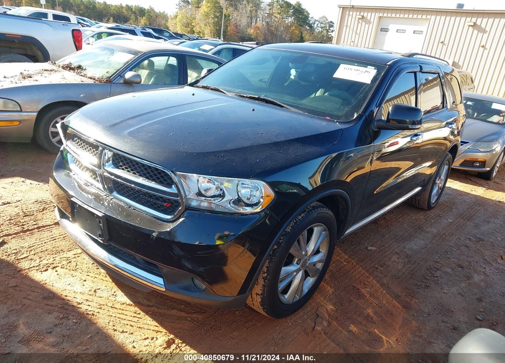 2013 DODGE DURANGO CREW VIN: 1C4RDHDG9DC680549