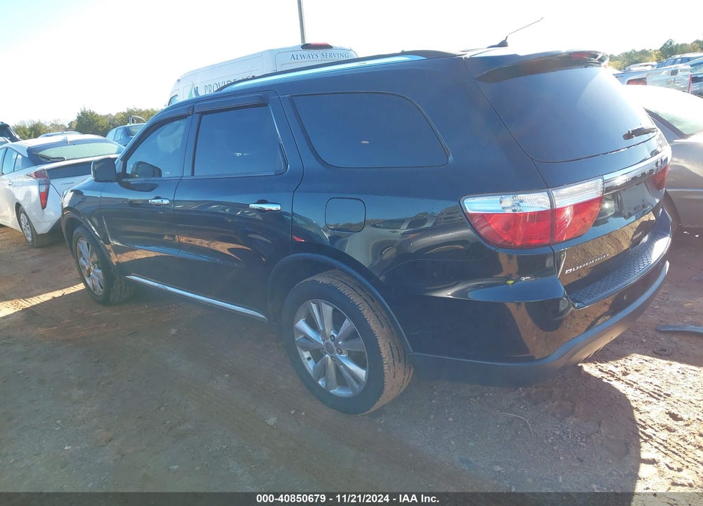 2013 DODGE DURANGO CREW VIN: 1C4RDHDG9DC680549