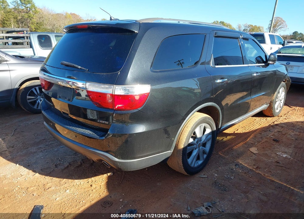 2013 DODGE DURANGO CREW VIN: 1C4RDHDG9DC680549