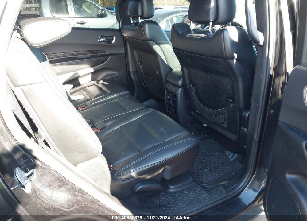 2013 DODGE DURANGO CREW VIN: 1C4RDHDG9DC680549