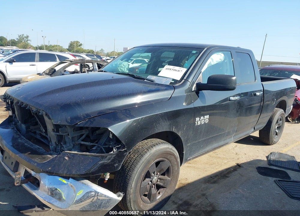 2017 RAM 1500 SLT 4X2 6'4 BOX VIN: 1C6RR6GG9HS707916