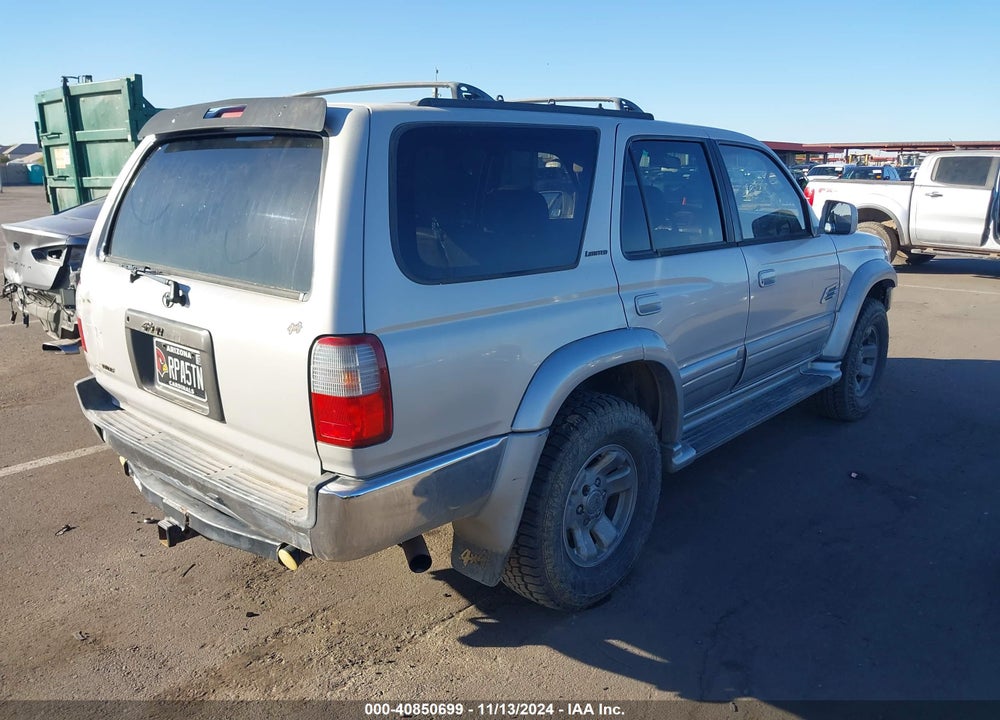 1997 TOYOTA 4RUNNER SR5 V6 LIMITED VIN: JT3HN87R0V0069872
