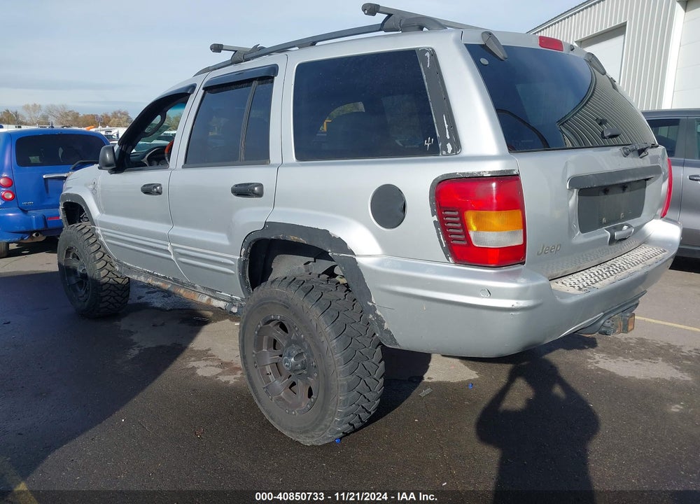 2003 JEEP GRAND CHEROKEE OVERLAND VIN: 1J8GW68J83C605909