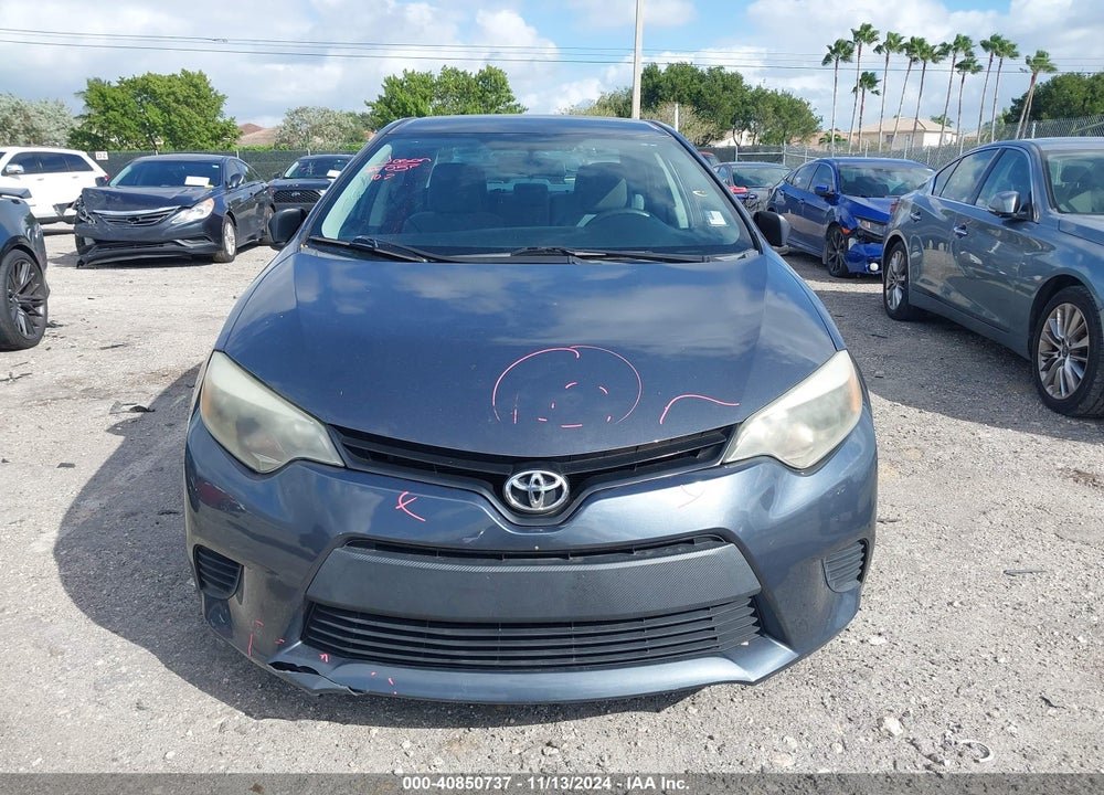2014 TOYOTA COROLLA L VIN: 2T1BURHE6EC222234