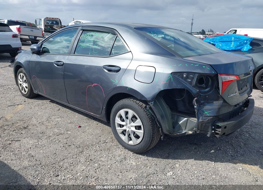 2014 TOYOTA COROLLA L VIN: 2T1BURHE6EC222234