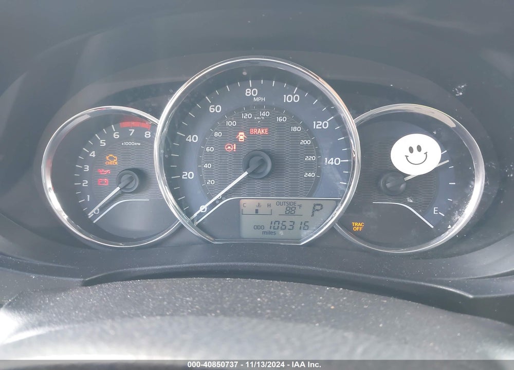2014 TOYOTA COROLLA L VIN: 2T1BURHE6EC222234