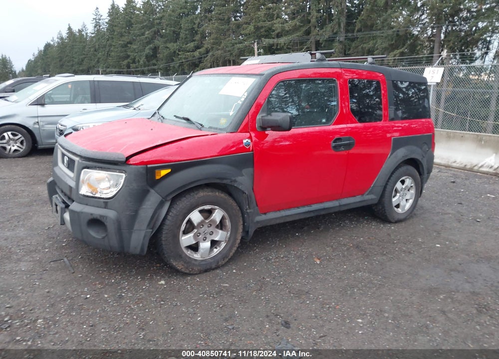 2005 HONDA ELEMENT EX VIN: 5J6YH28645L030716
