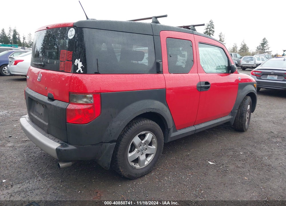 2005 HONDA ELEMENT EX VIN: 5J6YH28645L030716