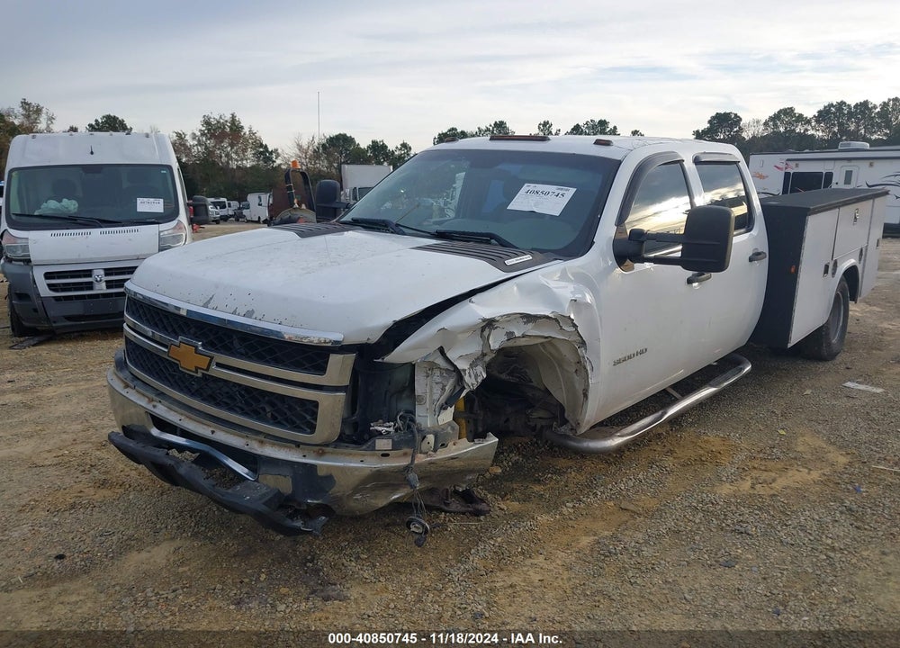 2013 CHEVROLET SILVERADO 3500HD CHASSIS WORK TRUCK VIN: 1GB4KZC86DF219182