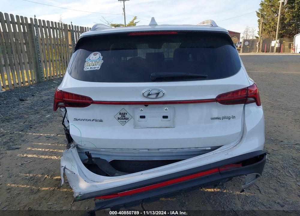 2022 HYUNDAI SANTA FE PLUG-IN HYBRID SEL CONVENIENCE VIN: KM8S6DA23NU046089