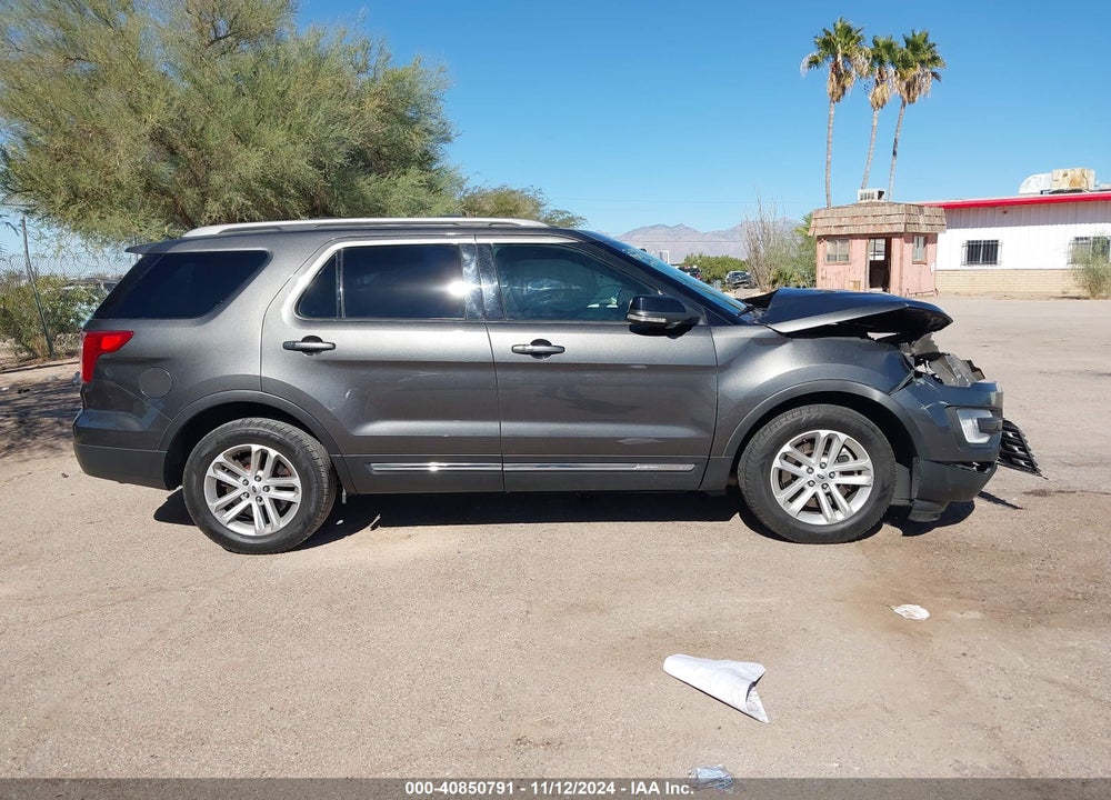 2017 FORD EXPLORER XLT VIN: 1FM5K7D88HGC22051