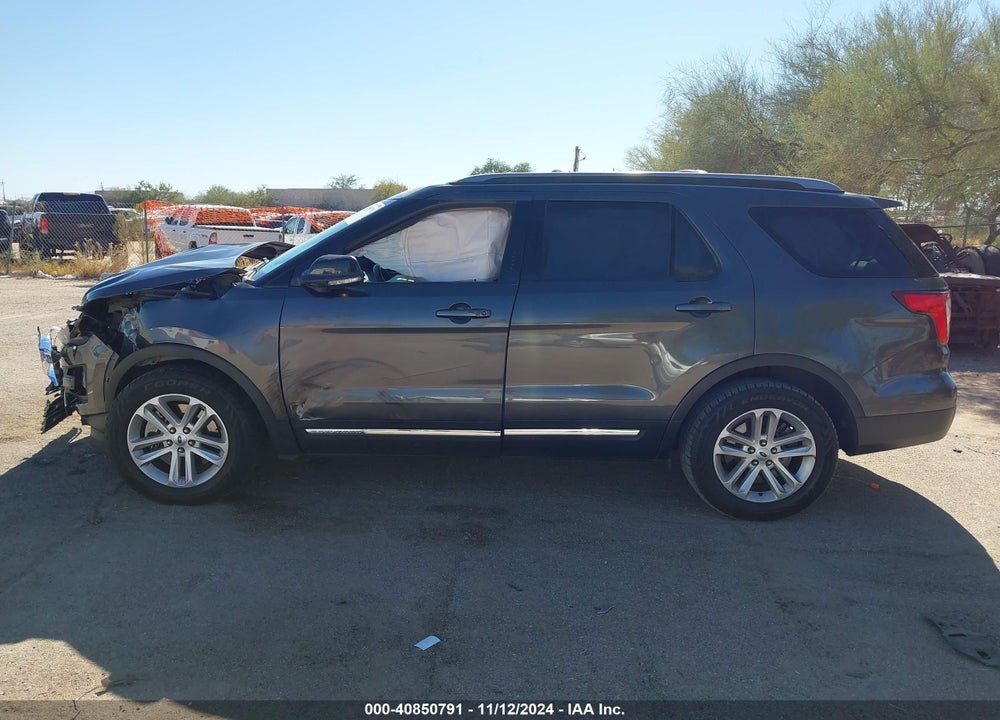 2017 FORD EXPLORER XLT VIN: 1FM5K7D88HGC22051