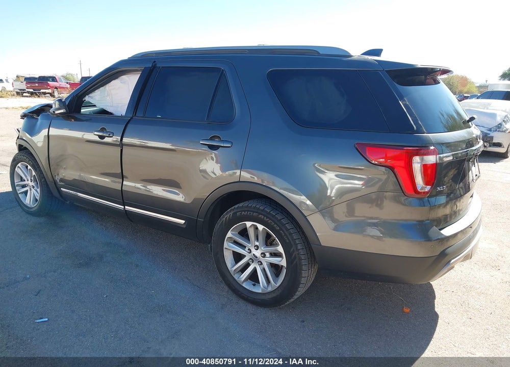 2017 FORD EXPLORER XLT VIN: 1FM5K7D88HGC22051