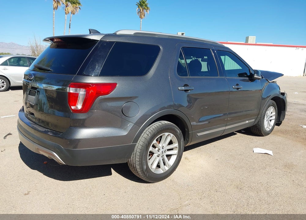 2017 FORD EXPLORER XLT VIN: 1FM5K7D88HGC22051