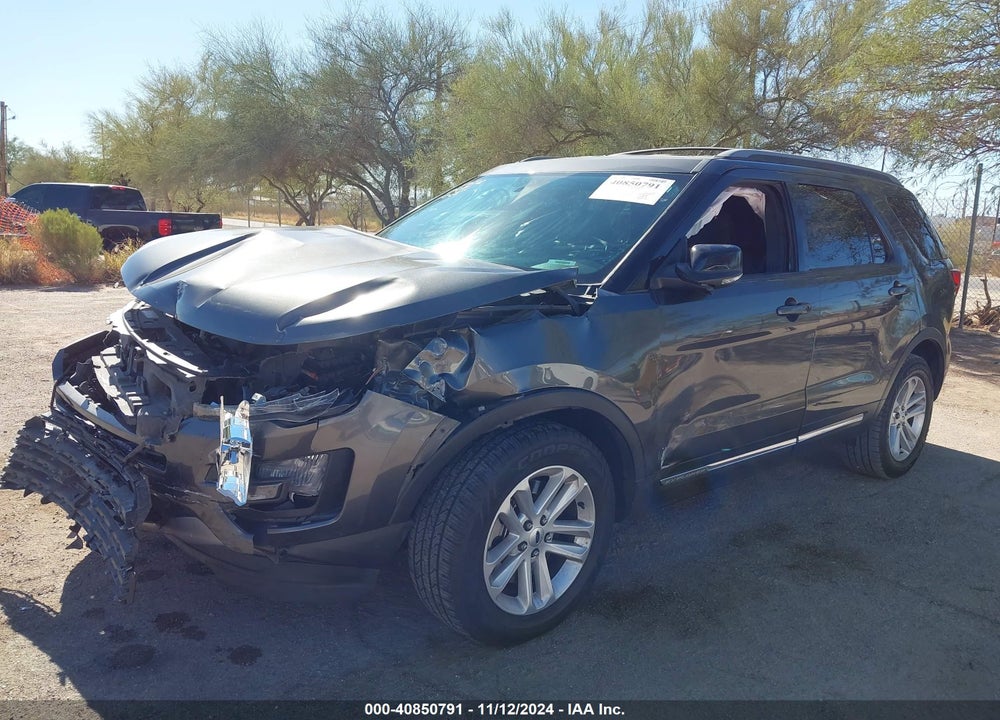 2017 FORD EXPLORER XLT VIN: 1FM5K7D88HGC22051