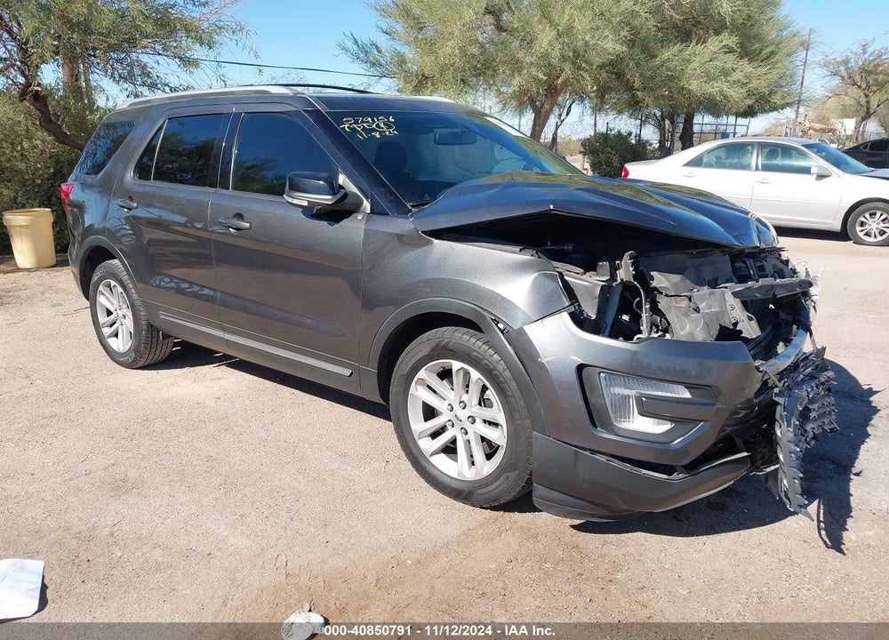 2017 FORD EXPLORER XLT VIN: 1FM5K7D88HGC22051