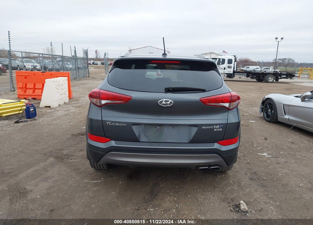 2016 HYUNDAI TUCSON SPORT VIN: KM8J3CA25GU205860