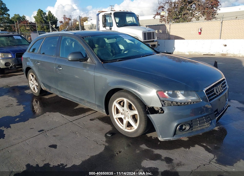 2009 AUDI A4 2.0T AVANT VIN: WAUVF78K49A177626