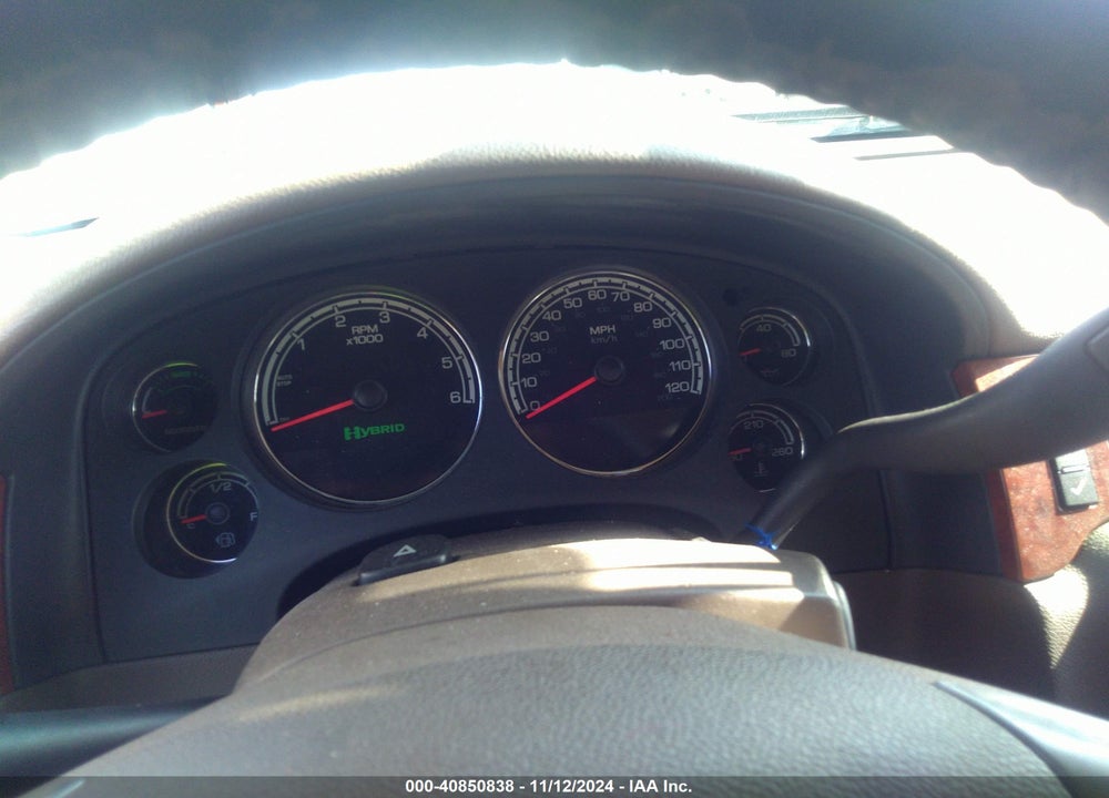 2009 GMC YUKON HYBRID VIN: 1GKFC13579R123001