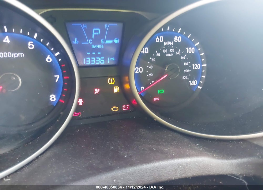 2013 HYUNDAI TUCSON GLS VIN: KM8JU3AC5DU722481