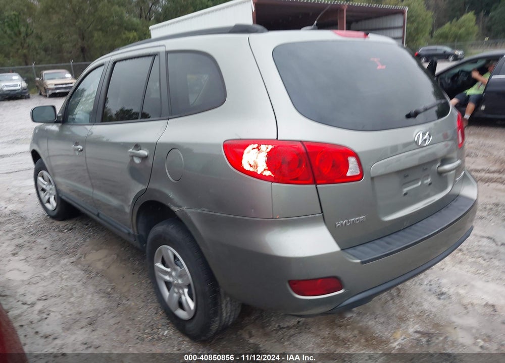 2009 HYUNDAI SANTA FE GLS VIN: 5NMSG13D39H331239
