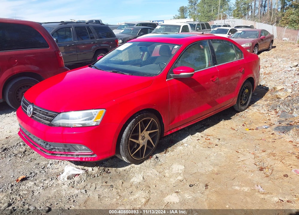 2015 VOLKSWAGEN JETTA 1.8T SE VIN: 3VWD17AJ1FM289956
