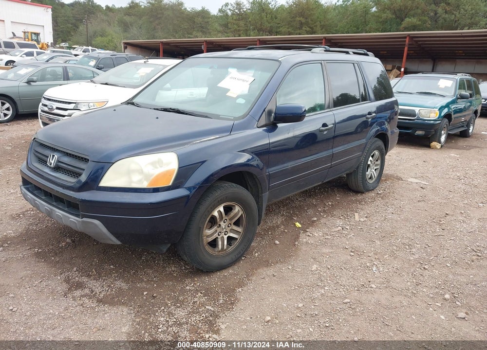 2004 HONDA PILOT EX-L VIN: 2HKYF18554H505175