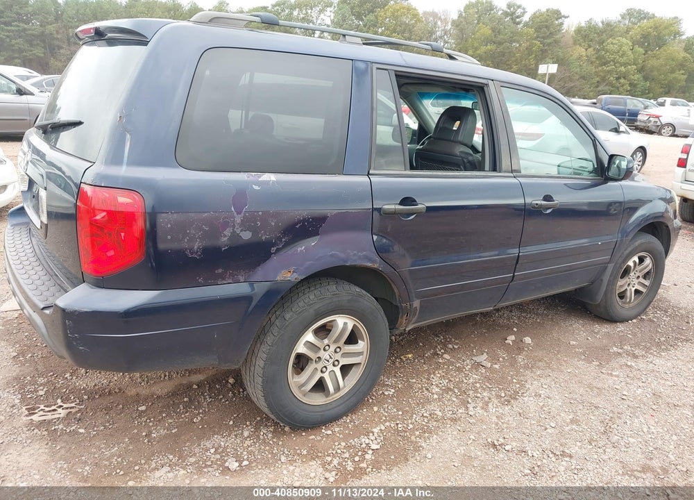 2004 HONDA PILOT EX-L VIN: 2HKYF18554H505175