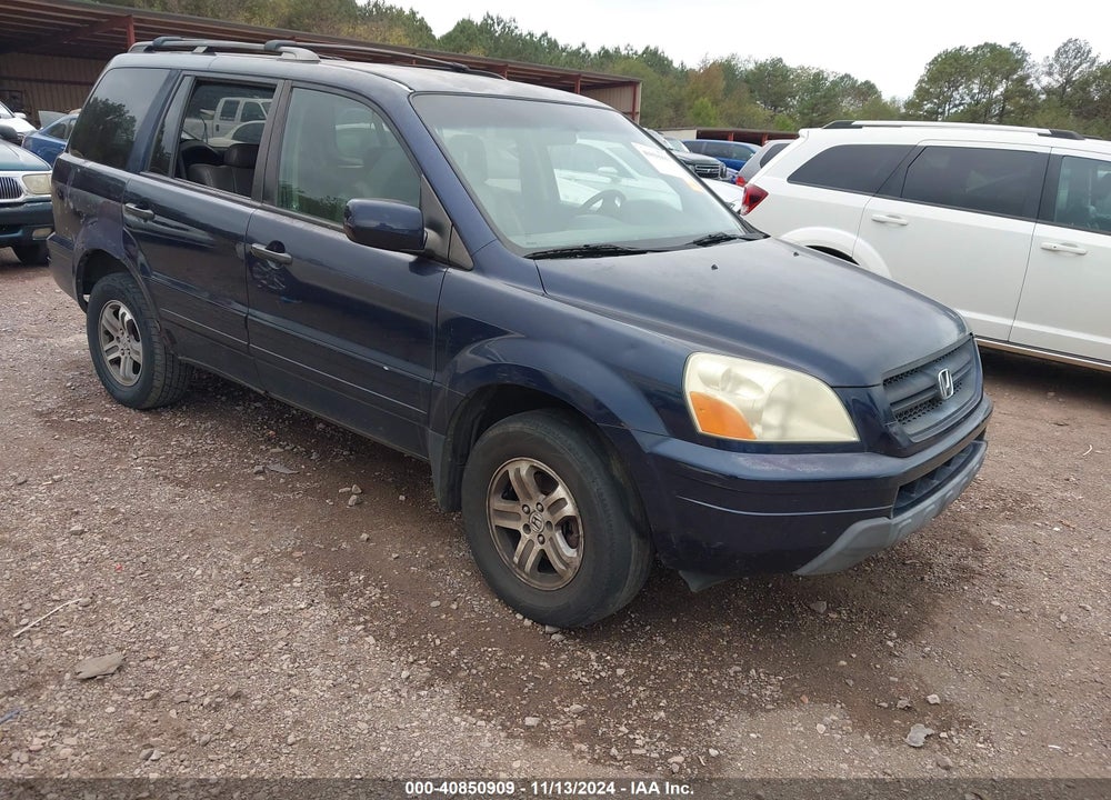 2004 HONDA PILOT EX-L VIN: 2HKYF18554H505175