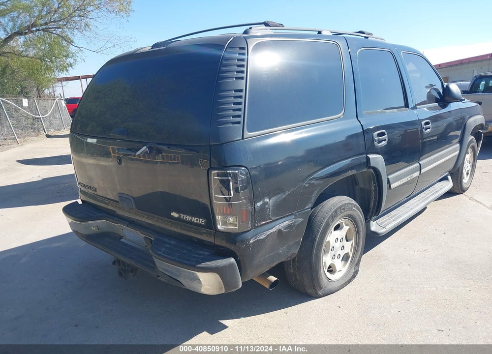 2005 CHEVROLET TAHOE LS VIN: 1GNEC13V45R238566