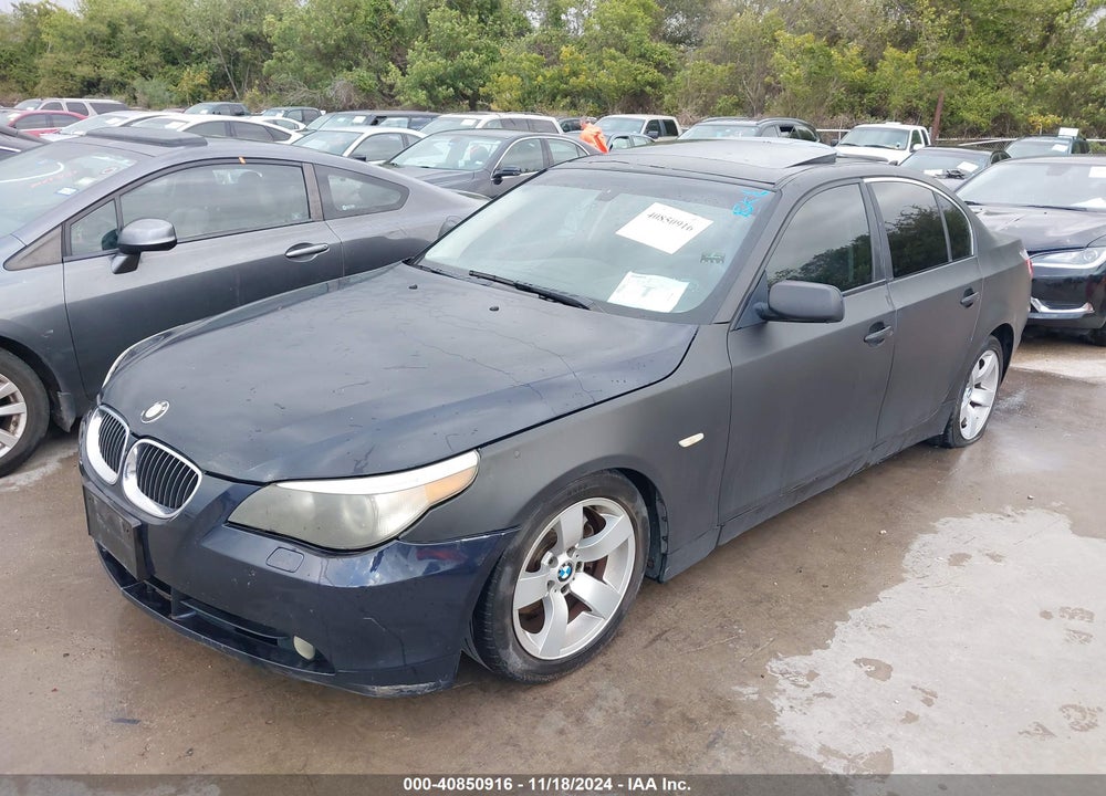 2006 BMW 525I VIN: WBANE53526CK80262