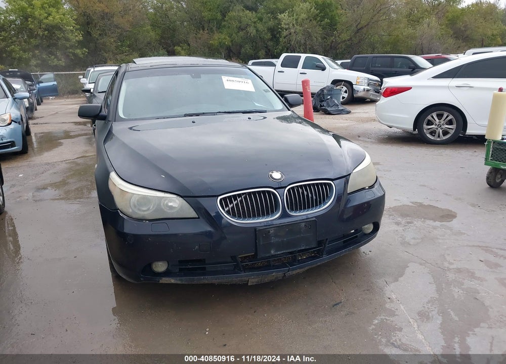 2006 BMW 525I VIN: WBANE53526CK80262