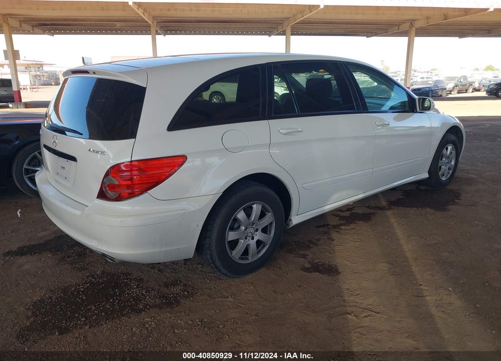 2006 MERCEDES-BENZ R 350 4MATIC VIN: 4JGCB65E66A032349