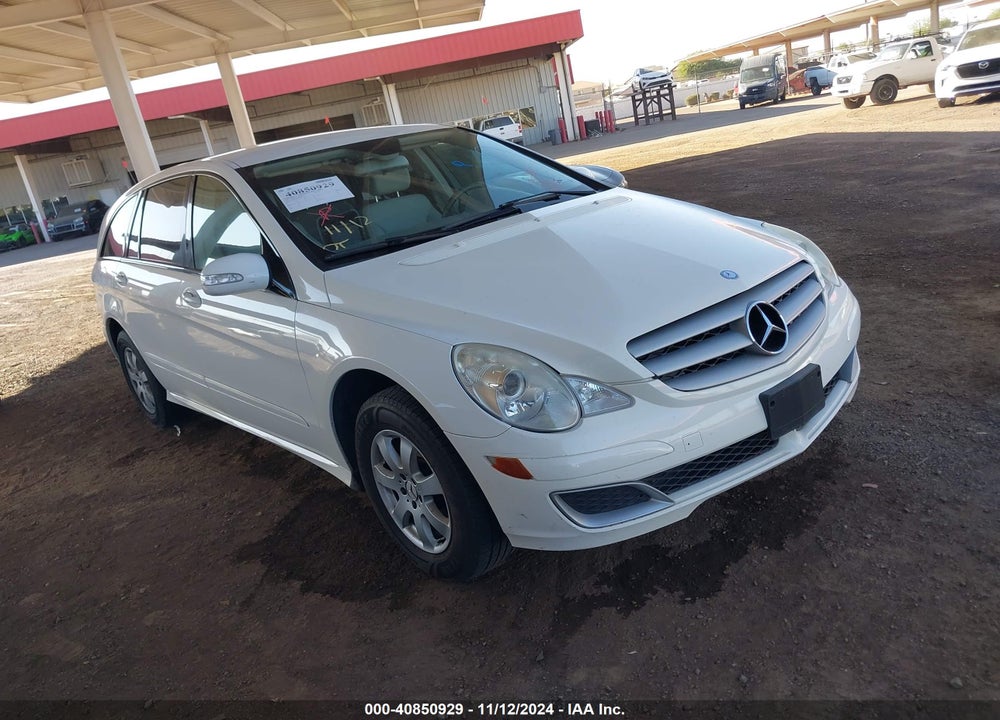 2006 MERCEDES-BENZ R 350 4MATIC VIN: 4JGCB65E66A032349