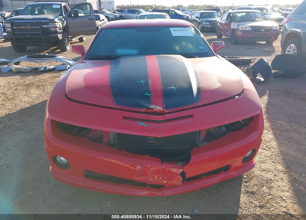 2011 CHEVROLET CAMARO 2SS VIN: 2G1FT1EW8B9177756