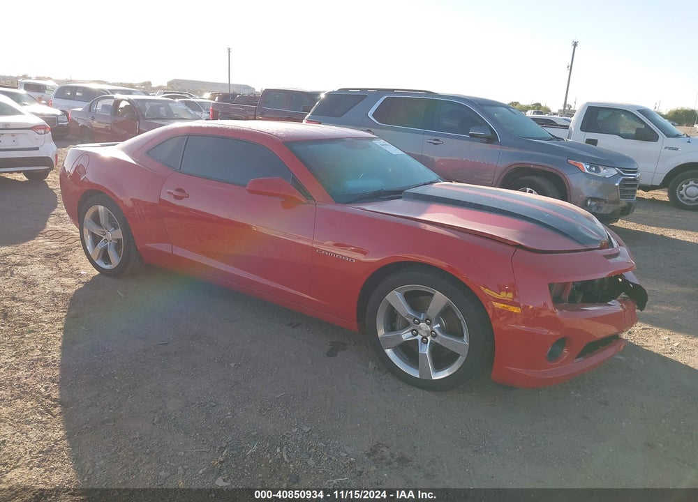 2011 CHEVROLET CAMARO 2SS VIN: 2G1FT1EW8B9177756