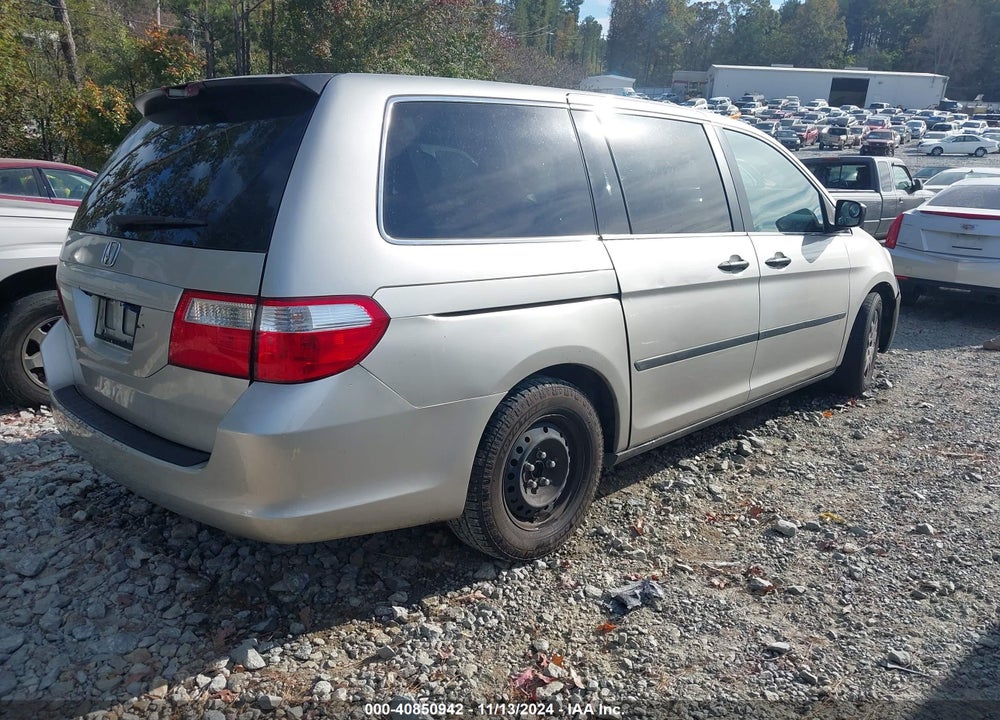 2007 HONDA ODYSSEY LX VIN: 5FNRL38227B012202