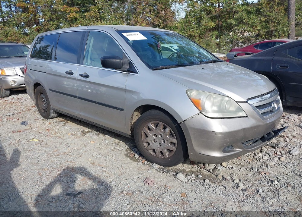 2007 HONDA ODYSSEY LX VIN: 5FNRL38227B012202