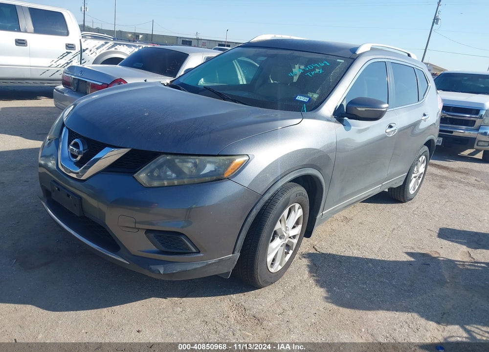 2015 NISSAN ROGUE SV VIN: 5N1AT2MLXFC771886