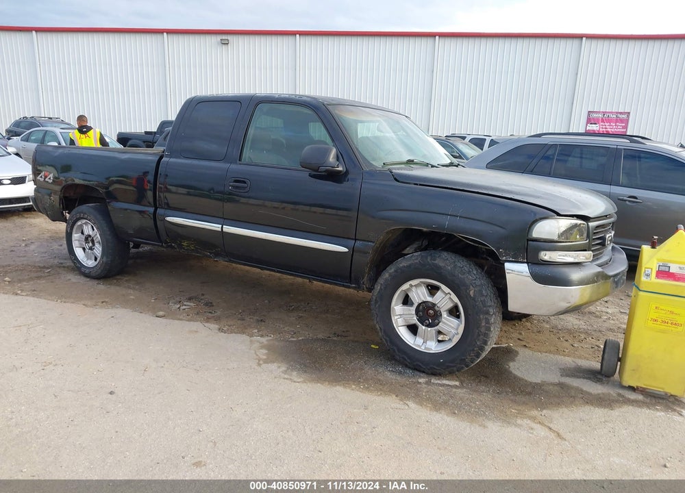 2003 GMC SIERRA 1500 SLE VIN: 2GTEK19T431153783